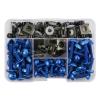 TONMHXA Motorcycle Fairing Screw and Nut Kit for Fr 1000/Z750, Blue view 1
