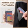 EliteSign Blackjack Strategy Card, Stainless Steel, 4+ Decks, Dealer Hits Soft 17, with Leather Case view 3