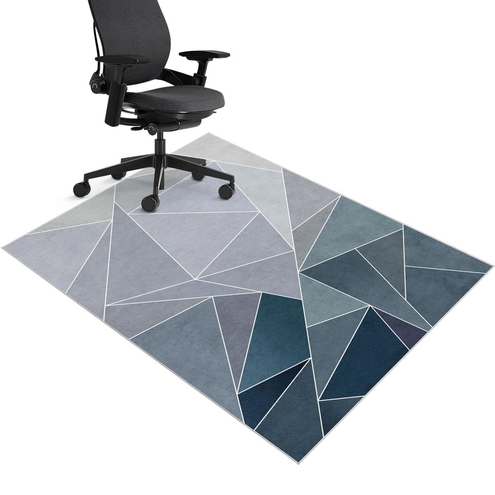 Chair Mat for Hard Floors, 150 x 180 cm, Non-Slip, Scratch-Resistant