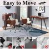 Chair Mat for Hard Floors, 150 x 180 cm, Non-Slip, Scratch-Resistant view 3