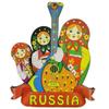 Russian Refrigerator Magnet, Tourist Souvenir, 3D Collection view 1