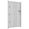 Myheimly Corten Steel Garden Gate, Square Design, Lockable, 105 x 180 cm view 3