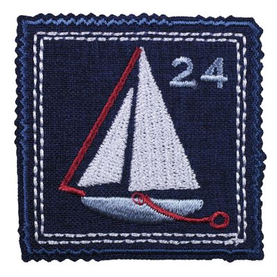 Prym 921493 Boat Appliqué, Dark Blue