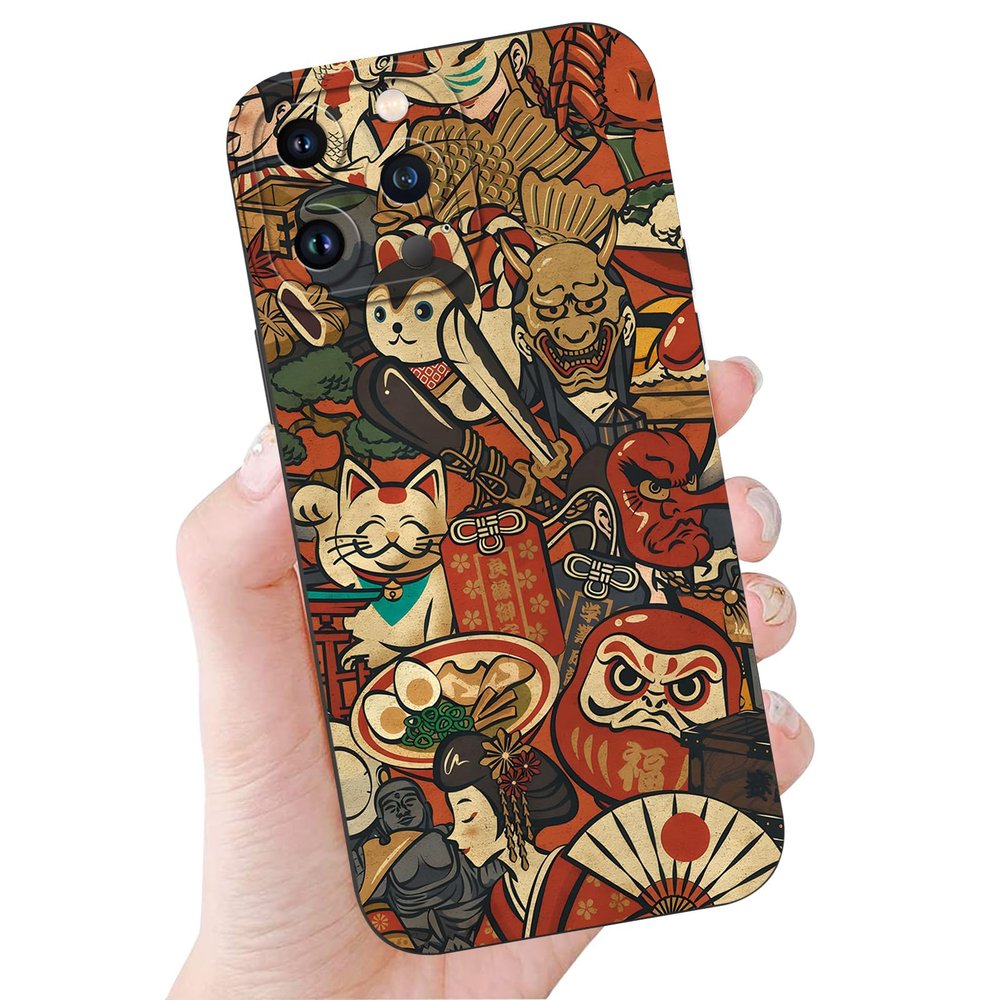 Yimctoie Silicone Case for Xiaomi Redmi Note 12 5G, 6.67", Black Cat Design
