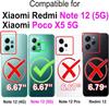 Yimctoie Silicone Case for Xiaomi Redmi Note 12 5G, 6.67", Black Cat Design view 2