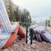 Adjustable Water Bottle Pouch for Hiking and Camping, 1000D Nylon (7.9 x 3.3 x 2) with Quick-Access Design view 2