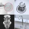 AILZCFX Stainless Steel Utility Sink with Faucet, Platform and Adjustable Legs, 80 × 50 × 80 cm view 3