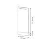 Vicco Fame-Line Dishwasher Panel, Goldkraft Oak, 45 cm view 3