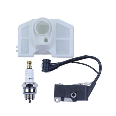YRcEKH Ignition Coil, Filter and Spark Plug for Chinese 4500, 5200, 5800, 52cc and 45cc Chainsaws