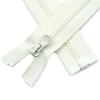 ZIPZSY 2-Pack #5 Resin Open-End Zippers, Ivory, 70 cm view 2