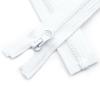 ZIPZSY 2-Pack #5 Resin Open-End Zippers, White, 90 cm view 2