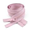 ZIPZSY 2-Pack #5 Open-End Resin Zippers, 60 cm, Dark Pink view 1