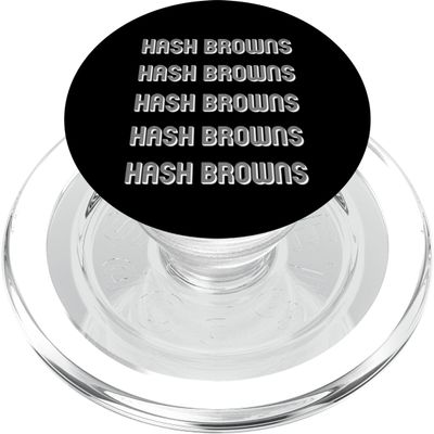 Eat Hash Browns PopSockets PopGrip for MagSafe