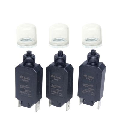 BADIKA Resettable Thermal Overload Circuit Breaker, 3-Piece Set, 3–16A, for Motors and Transformers