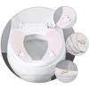 Artibetter 9-Pair Self-Adhesive Toilet Seat Covers, Thick Cushions, Washable and Skin-Friendly, Rabbit, Penguin and Palm Civet Designs view 4