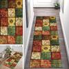 ZUZEKU Abstract Boho Colorful Runner Rug, Washable, Non-Slip, 100 x 120 cm view 1