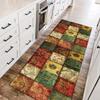 ZUZEKU Abstract Boho Colorful Runner Rug, Washable, Non-Slip, 100 x 120 cm view 3
