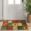 ZUZEKU Abstract Boho Colorful Runner Rug, Washable, Non-Slip, 100 x 120 cm view 4