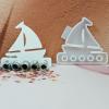 ALEFBET Sailboat Money Gift Holder Silicone Mold (S1430) view 4