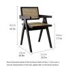 TYBGAU Boutique UK Rattan Accent Dining Chair view 2