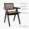 TYBGAU Boutique UK Rattan Accent Dining Chair view 3