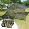 Camouflage Shade Net 4 x 4 m (13 x 13 ft), Privacy Screen for Hunting, Garden, Camping and Decoration view 1