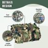 Camouflage Shade Net 4 x 4 m (13 x 13 ft), Privacy Screen for Hunting, Garden, Camping and Decoration view 4