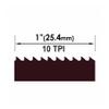 2-Pack Band Saw Blades for Woodworking Bandsaws, 6/10/14 TPI view 3