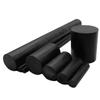 GIJMZY Black Round Rod, High-Density Polyethylene and PA6 Pure Nylon, Wear-Resistant, 3–300 mm Diameter (100 mm Length, 5 mm, 10 pcs) view 1