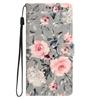 PU Leather Wallet Case for Samsung Galaxy A04S with Floral Pattern view 1