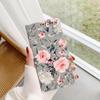 PU Leather Wallet Case for Samsung Galaxy A04S with Floral Pattern view 3