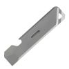 Titanium Pry Bar Tool with Keyhole, Mini Survival Gadget with Bottle Opener, 9.1 cm view 1