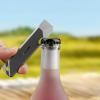 Titanium Pry Bar Tool with Keyhole, Mini Survival Gadget with Bottle Opener, 9.1 cm view 4