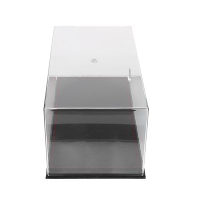 ibasenice Clear Acrylic Display Case with Base for Model Cars