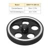 Length Measuring Wheel, 6 mm Bore Encoder Wheel for Accurate Counting and Measurement (BEM-P14-300-XJL) view 4