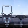 Car Phone Holder for Ford Ranger Wildtrak 2023–2024, 360° Rotating, White view 4