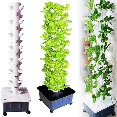 GLFNB 15-Tier Hydroponic Tower Kit with 45 Holes