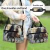 POLERO Lunch Bags for Girls, Insulated Lunch Bag, Picnic Cooler Bag for School, Reusable view 4