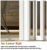Transparent Acrylic Accordion Door, PVC Folding Room Divider, 42 x 80 in view 4
