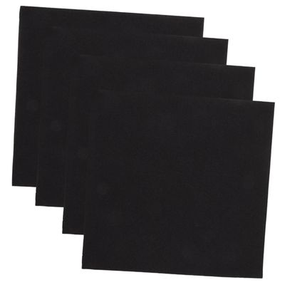 SOIMISS 100-Count Black Disposable Paper Napkins, Thick and Absorbent