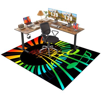 Floor Protection Mat for Office and Gaming Chairs, 140 x 180 cm