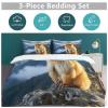 GGJJTT Monkey 3D Duvet Cover Set for Boys and Girls, Breathable Microfiber, Double 200 x 200 cm view 3