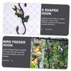 VINTORKY Cast Iron Garden S-Hooks for Plants and Bird Feeders view 2