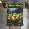 GGJJTT Duck Duvet Cover Set for Girls and Boys, 3-Piece, Double 200 x 200 cm view 2