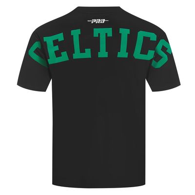 Pro Standard Men's NBA Boston Celtics Wingspan Short-Sleeve Tee, Black, M