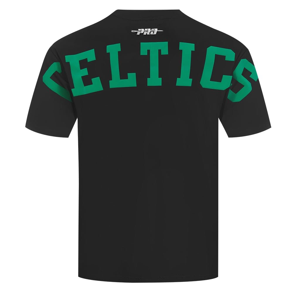 Pro Standard Men's NBA Boston Celtics Wingspan Short-Sleeve Tee, Black, M