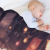 Spider Flannel Fleece Throw Blanket, Super-Soft Warm Microfiber Blanket for Sofa, 150 × 200 cm view 4