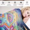 GGJJTT Buffalo Throw Blanket, Soft Flannel Sofa Blanket, 100 x 130 cm view 3