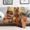 GGJJTT Chameleon Four-Season Flannel Blanket, Soft Throw, 130 x 180 cm view 2