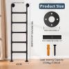Wrought-Iron Fire Escape Ladder for Basement Windows, Wall-Mounted, Adjustable (280 cm) view 2